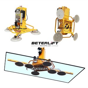 [Hot Item] 400kg 800kg 1200kg Full Electric Vacuum Glass Suction Lifter for Windows Glass Panels Installation