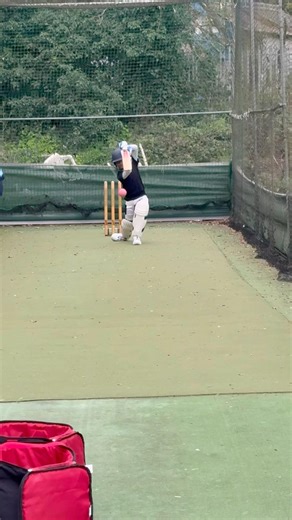 That sound at the end is pure ASMR... 🏏 🔊 #shorts #cricket