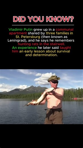 How Putin Survived His Brutal Childhood #shorts