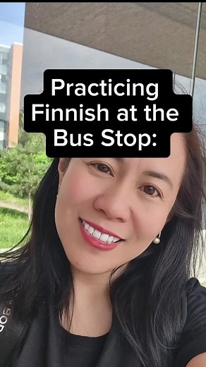 Learning Finnish at the Bus Stop | Language Practice and Cultural Exchange