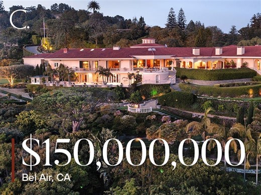 【Carolwood】欣赏洛杉矶贝莱尔价值1.5亿美元的豪华庄园
