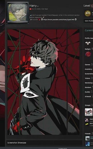 Joker Animated Theme | Custom Persona Steam Profile