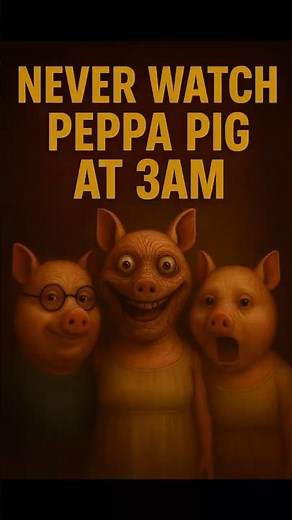Never Watch Peppa Pig At 3AM 😱