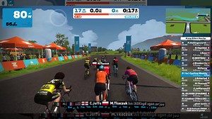 Racing is one our favourite things to do on Zwift, but did you know about all of these Zwift racing features? | Cycling Weekly