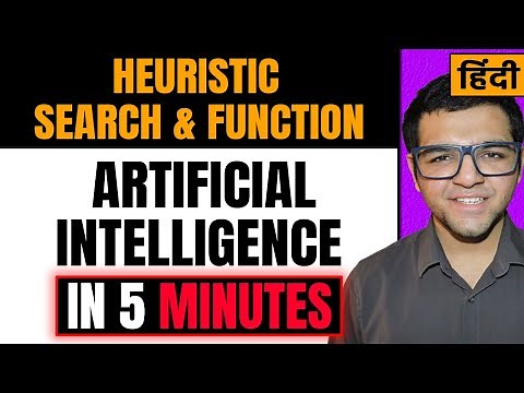 Heuristic Search & Function in Artificial Intelligence in Hindi 🔥🔥