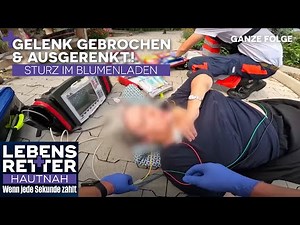 Ellenbogen zertrümmert - Schwerer Bruch nach einem einzigen Fehltritt | Lebensretter hautnah | SAT.1