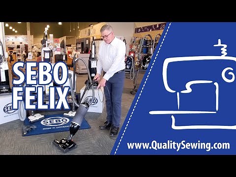 Sebo Felix Vacuum Features & Demo
