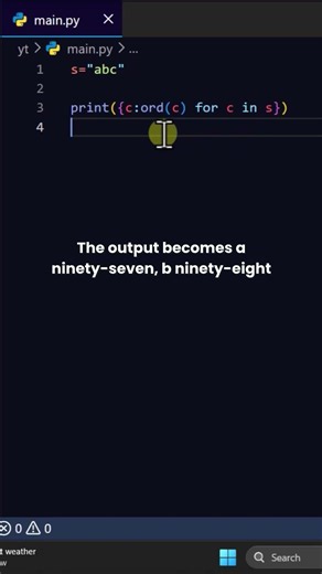 Create a Dictionary From a String 🚀 #coding #python #stem #science