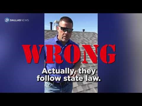 Roofer’s Facebook video goes viral with leaky claims on waiving insurance deductibles