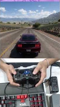 BACK FIRE POPING MUSTANG