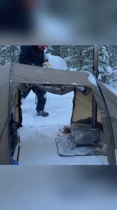 799K views · 11K reactions | Hot Tent Camping In Heavy Snowfall - PART 2 #bushcraft #build #camp #camping #survival #shelter #wildlife #outdoors #outdoorlife #viral #fyp #foryou | Caught on Camera | Facebook