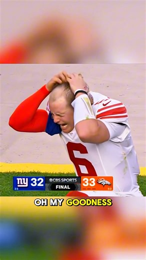 339K views · 2K reactions | Jaxson Dart PULLS OUT all of his hair after New York Giants choke away game vs Denver Broncos  #Broncos #Giants #JaxsonDart #NewYorkGiants #NFL #DenverBroncos | Thedangerousai | Facebook