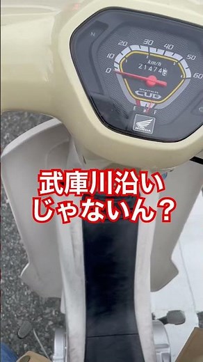 原付で海行こって言って真反対の日本海に行くドッキリ #バイク #shorts #ドッキリ #スーパーカブ