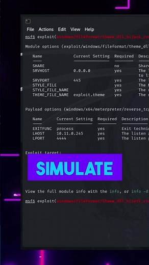 METASPLOIT on Kali Linux