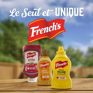 Seul le goût de French’s fait des repas une véritable fête. | French's