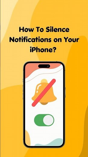 How To Silence Notifications on Your iPhone? #iphonetips