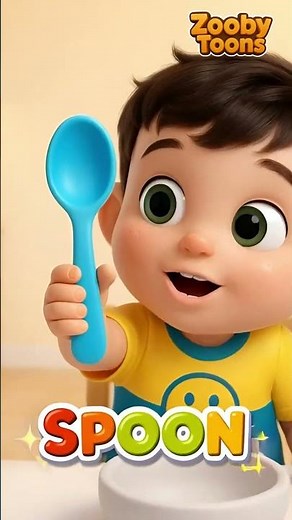 Learn Object Names with Colorful Objects 🌈 | Fun Learning for Kids | ZoobyToons | Kids Songs