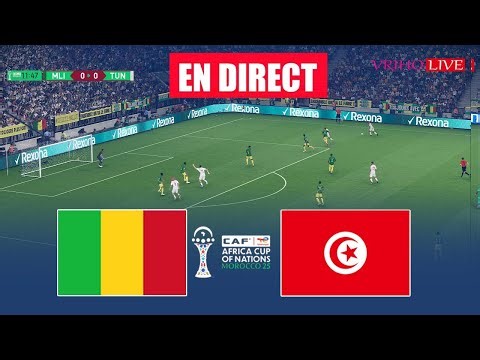🔴EN DIRECT: MALI vs TUNISIE 1/8 DE FINALE |Coupe d'Afrique des Nations CAF 2025| Match en direct PES