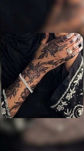 Top 61 Sudani Black Henna Designs That Will CHANGE Your Mehendi Game in 2024! #NewSudaniHenna2024 -1