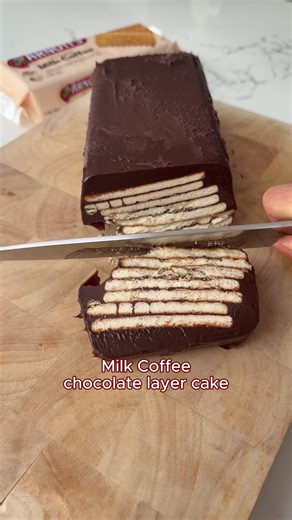 Delicious Milk Coffee Layer Cake Recipe for Everyone