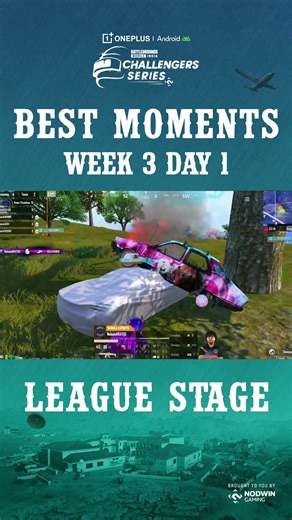 Watch Week 3 Day 1 Best Moments from 2025 OnePlus Android #BGCS 🔥