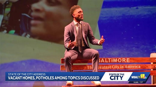 Baltimore mayor delivers 2026 State of the City address