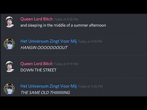Discord song meme but we can't agree on the song