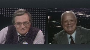 Don Rickles makes Larry King cry laughing (1985)