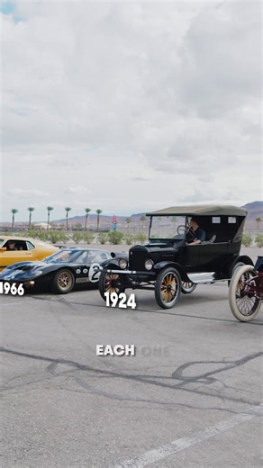 100 years of auto evolution 😮‍💨 🏁: Max Verstappen & Arvid Lindblad 🤝: Ford Racing, Red Bull Racing & Visa Cash App RB | Red Bull