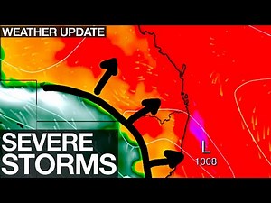 Severe Thunderstorms Return for Queensland and NSW and Cyclones Building Up North