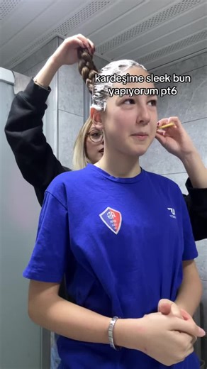 Sleek Bun Tutorial for Sisters