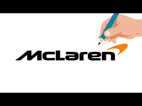 How to Draw the McLaren Formula 1 Team Logo | Step-by-Step Logo Drawing for Beginners