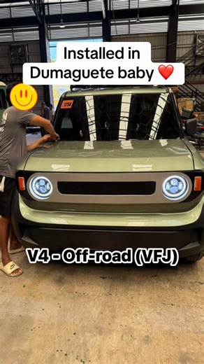 VinFast VF3 Off‑Road Grille Installed in Dumaguete
