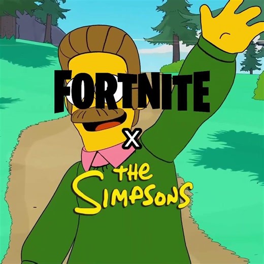 FORTNITE x THE SIMPONS PART 2 🔥 #fortnite #viral #fypシ #collab #thesimpsons