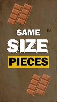 Add & Subtract Fractions Made Tasty 🍫 | Chocolate Bar Math Trick!