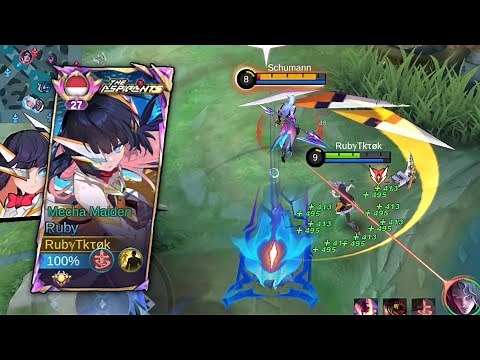 Build Ruby Anti CC, Full Lifesteal, Darah Tebel!! Arlott Damage Dibuat Kena Mental