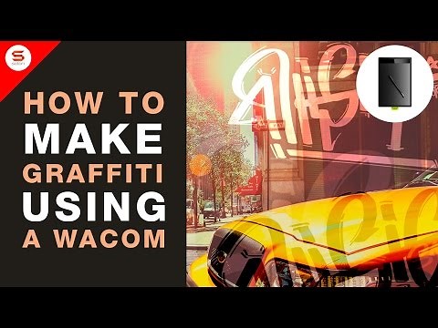 WANT TO MAKE GRAFFITI TAGS WITH A WACOM? - WACOM TABLET URBAN TUTORIAL