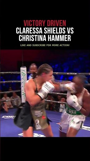 CLARESSA SHIELDS VS CHRISTINA HAMMER - HIGHLIGHTS