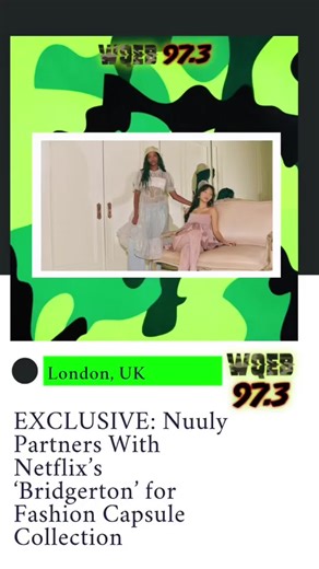 #wqeb973newz | London, UK - The Philadelphia-based fashion rental subscription service has teamed with the hit television show for its Season Four Part Two release. Nuuly on Wednesday unveiled its partnership with Netflix and Shondaland’s hit television show “Bridgerton,” ahead of the Season Four Part One release on Friday. The collaboration will encompass working with four women designers on a Regency-inspired capsule collection — and will be released alongside the premiere of the second part o