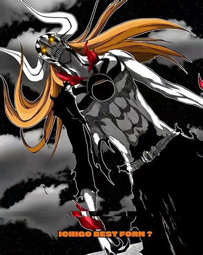 Best Ichigo Form ? #Ichigo #bleach #Mugetsu