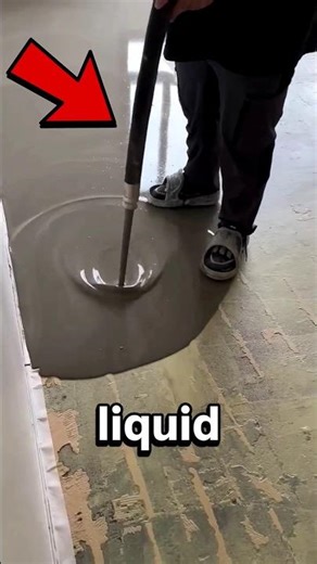 This Liquid Floor Levels Itself in Minutes