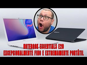Notebook Samsung Essential E20, Intel Celeron, 4GB RAM , HD 500GB, Tela de 15 6” , Windows 10 , Tita