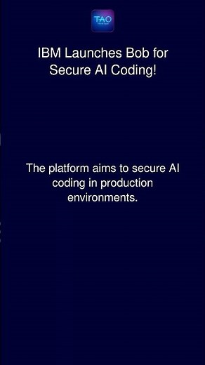 IBM Launches Bob for Secure AI Coding!