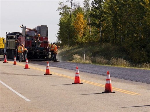 Construction ahead in rural Strathcona County