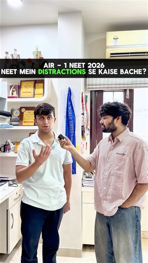 NEET AIR 1 Biggest Secret to Beating Distractions | Every NEET Aspirant Must Watch