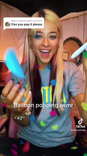 Startling Balloon Popping ASMR Reaction | HansTingle