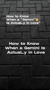 180K views · 8.3K reactions | How to know When a Gemini ♊️ is actually in Love 殺 #astrology #zodiacsigns #geminilove | Gemini Traits | Facebook