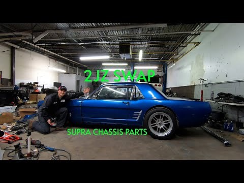 2JZ SWAPPED MUSTANG!!
