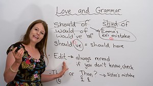 15K views · 2.6K reactions | Are you looking for love? Don't let your grammar and spelling mistakes get in the way! Writing skills are very important in the world of online dating. In this lesson, Emma shows you how to avoid common grammar and spelling mistakes that people look for! | engVid | Facebook