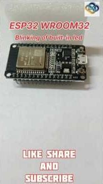 How to use Esp32 || Blinking of led || #esp32